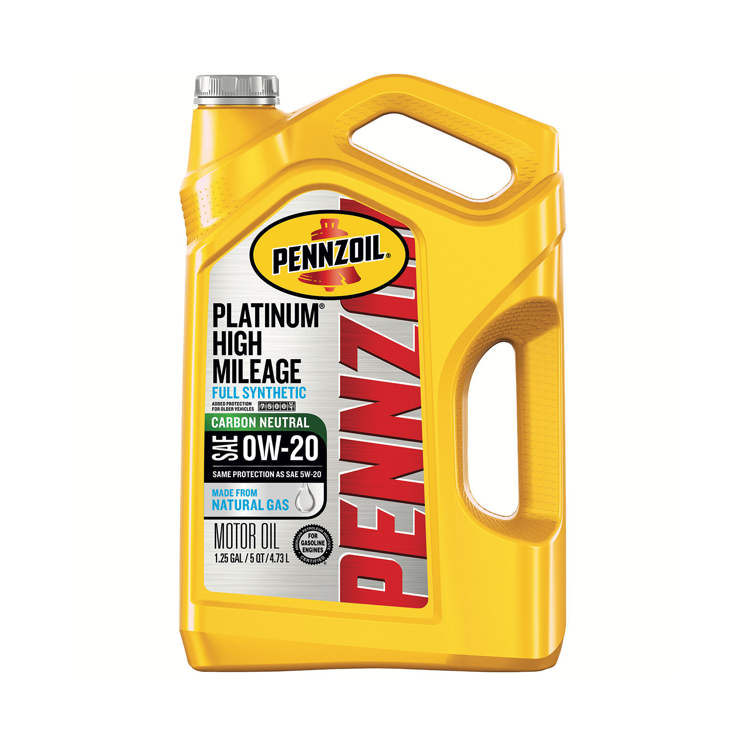 Моторное масло Pennzoil Ultra Platinum 0W-20, 5 л