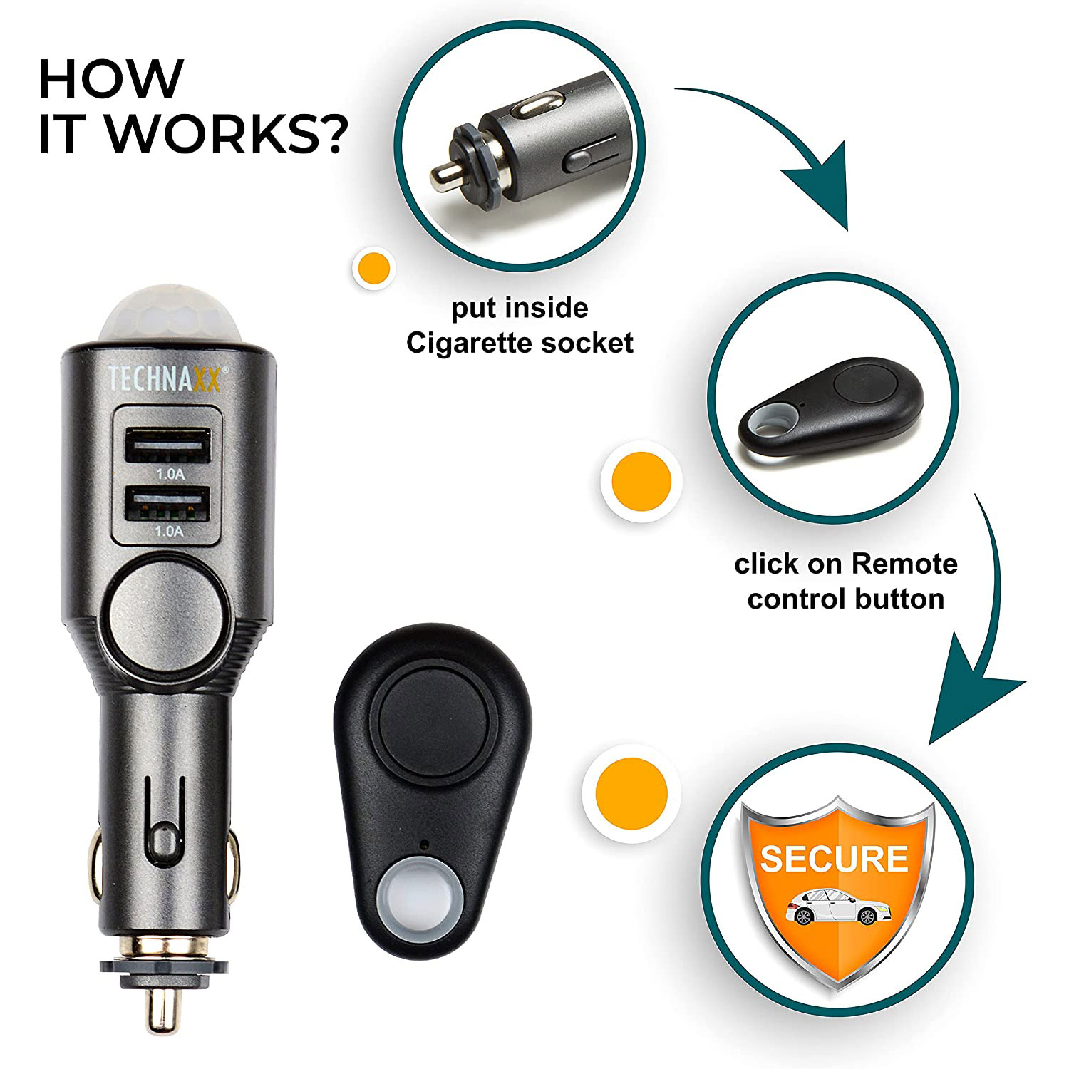 Зарядное устройство TFN TypeC+USB QC/PD 60W б/к black TFN-CC-60W-2110-BK — изображение 3