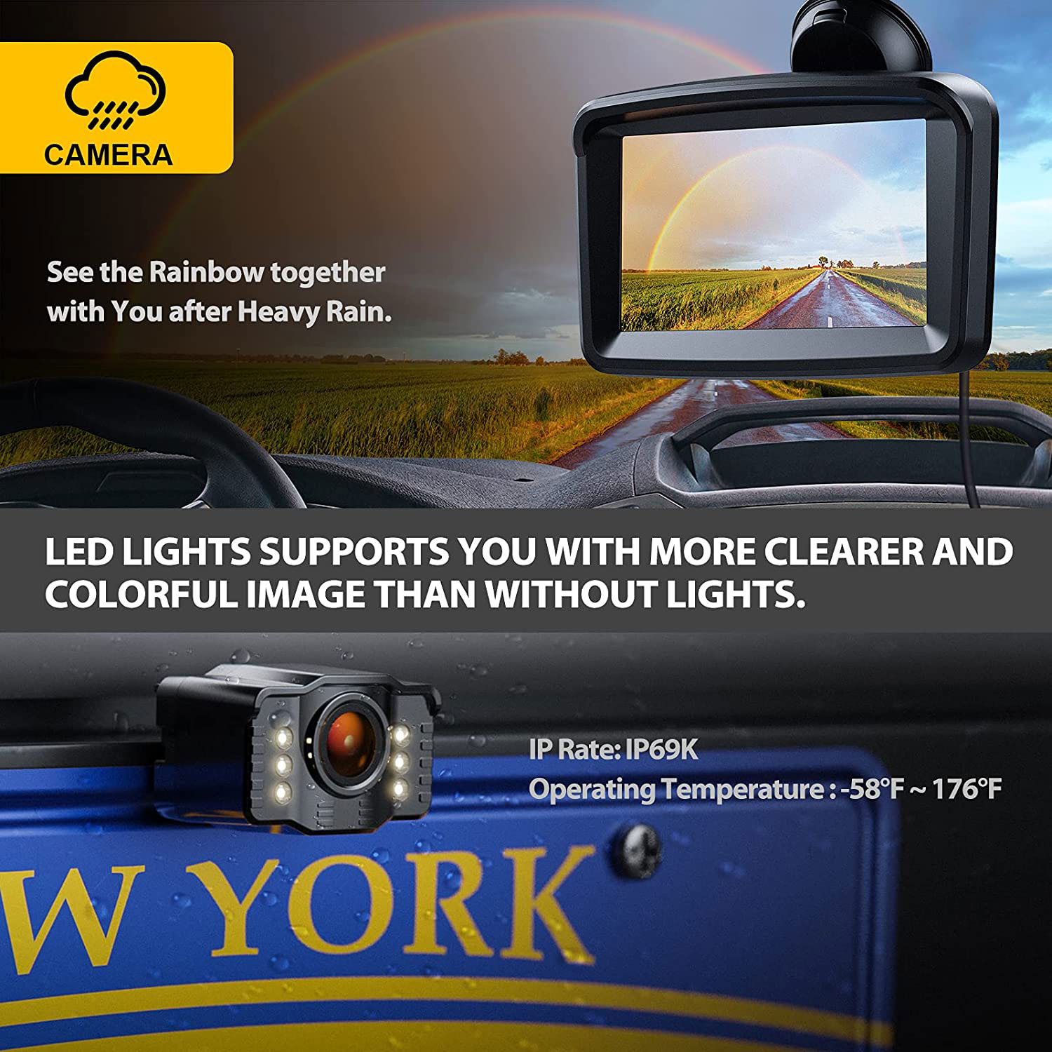 Монитор с камерой 5" 1080P — изображение 3